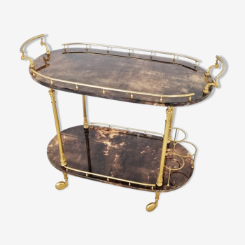 Neoclassical trolley by Aldo Tura, 1960s