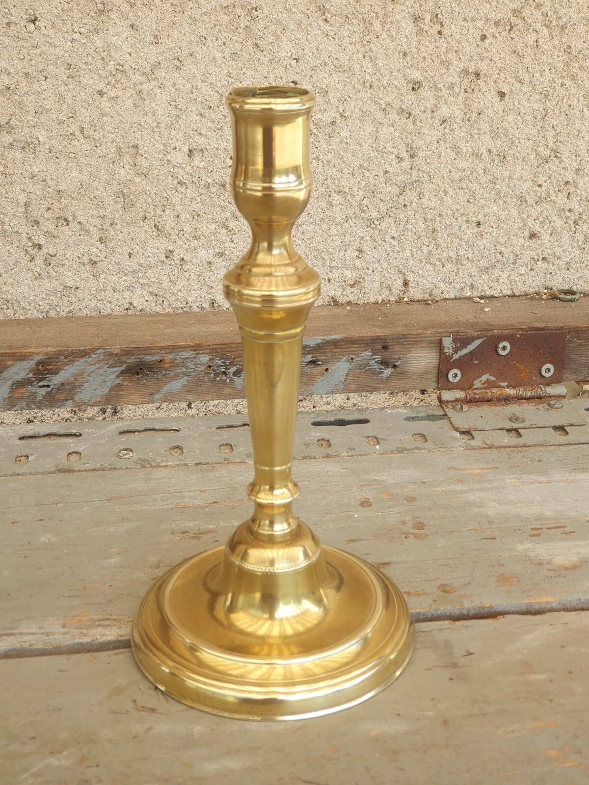 brass candle holder