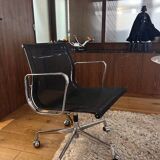 Set of 7 Charles and Ray Eames armchairs by Vitra model EA 117