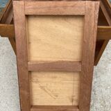 1960 Angel Pazmino leather bedside table