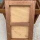 1960 Angel Pazmino leather bedside table