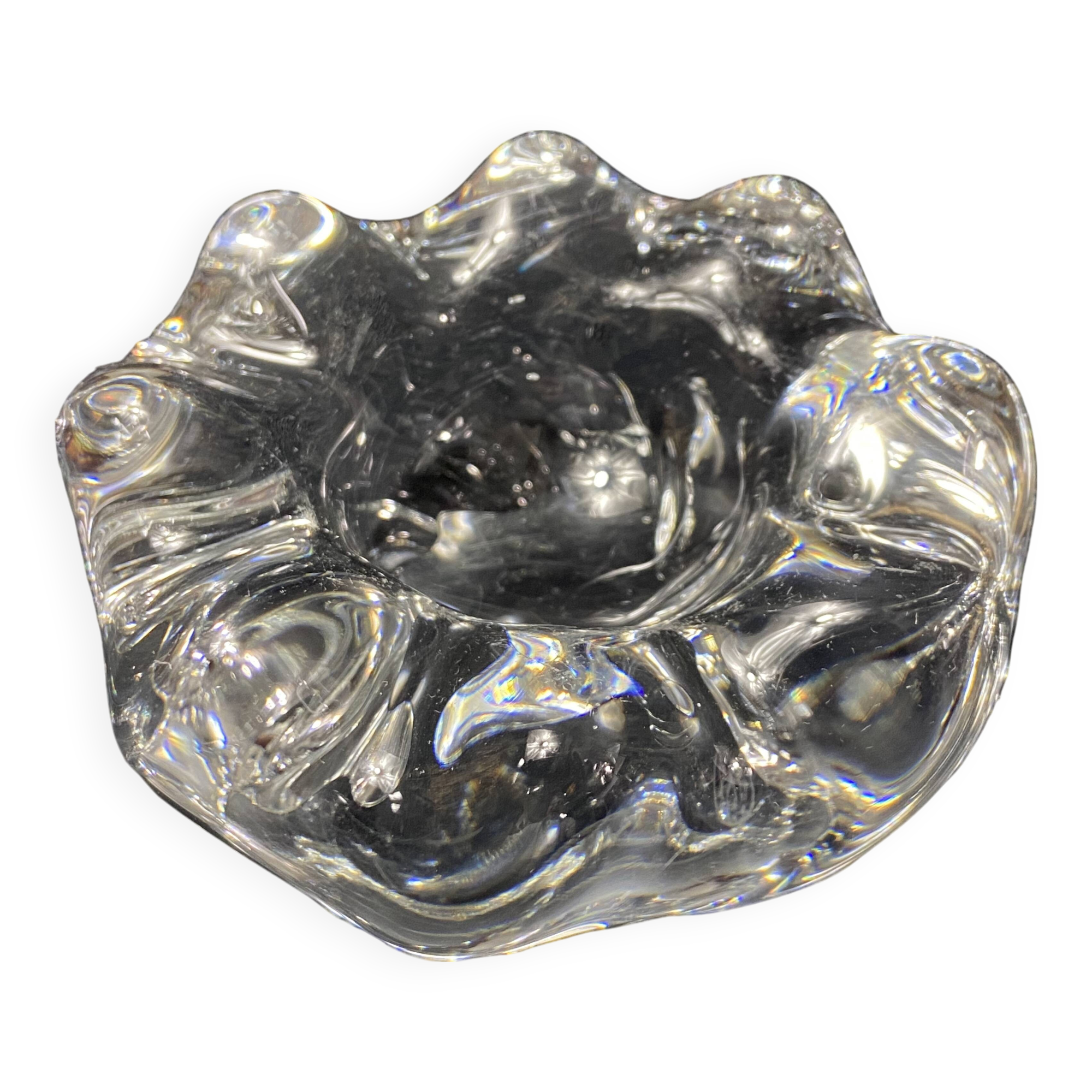 Crystal cup signed BACCARAT