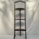 Vintage wooden shelf point table