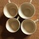 Lot 4 teacups Digoin Sarreguemines