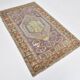 Purple & Brown Oriental Vintage Rug, 107x172Cm
