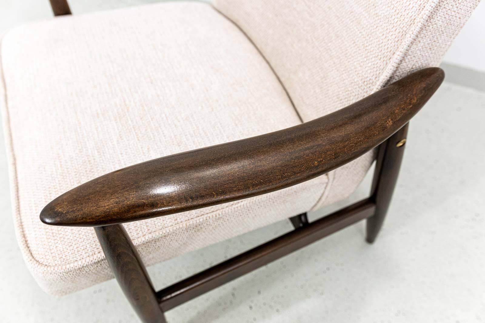 Mid-century armchair GFM-87 by Juliusz Kędziorek, GFM, Poland, 1960s