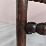 Chaise triangulaire hollandaise Bobbin Turners, années 1900.