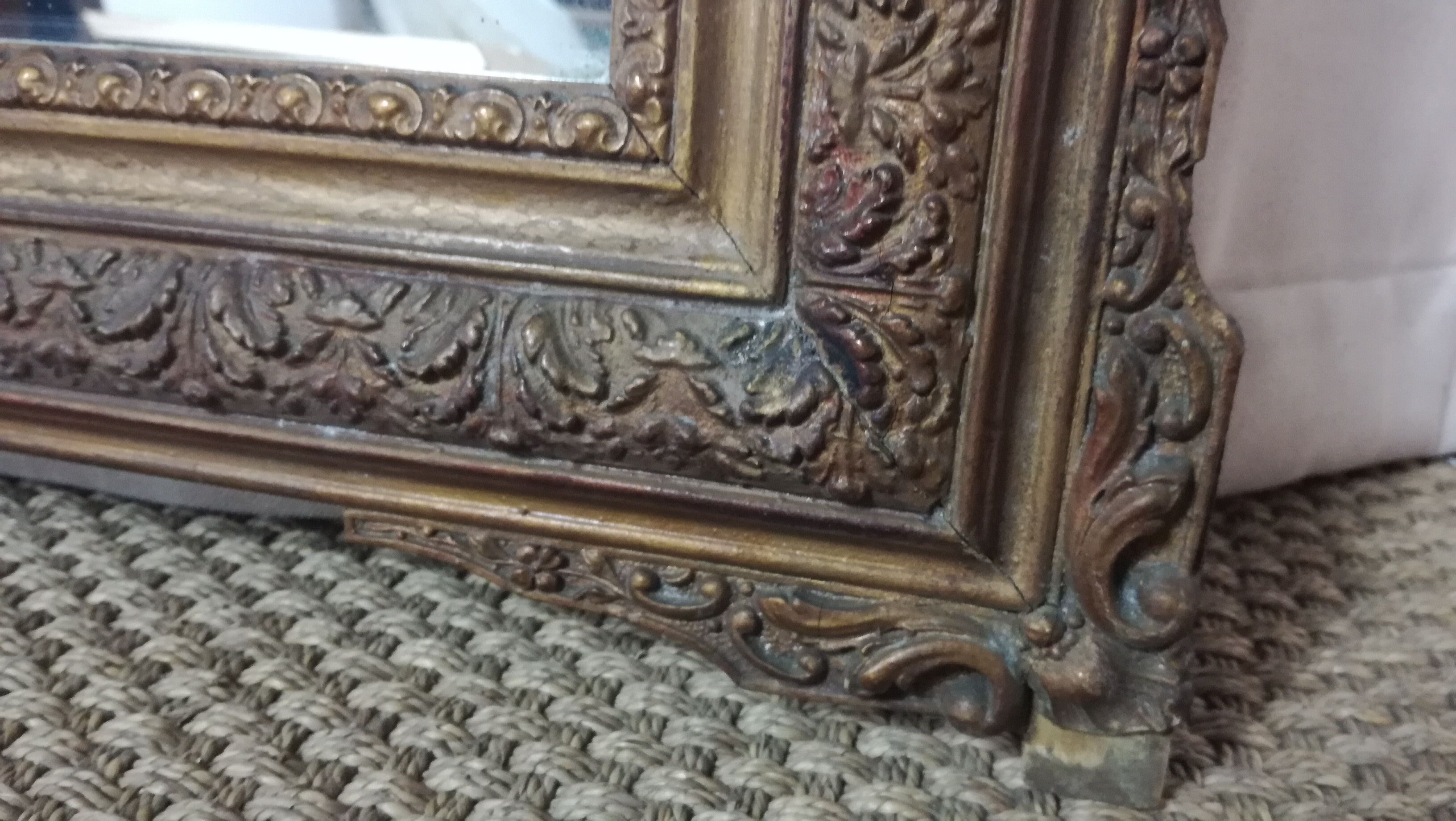 Napoleon III period mirror