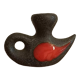 Ceramic candle holder by Gilbert Valentin