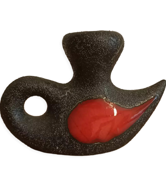 Bougeoir en céramique de Gilbert Valentin