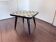 Mid-century wood and ceramic mosaic side table, 1950s