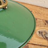 Enamelled sheet metal suspension