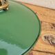 Enamelled sheet metal suspension