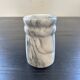 Grey marble vase