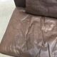 Large leather modular lounge sofa, 1970s