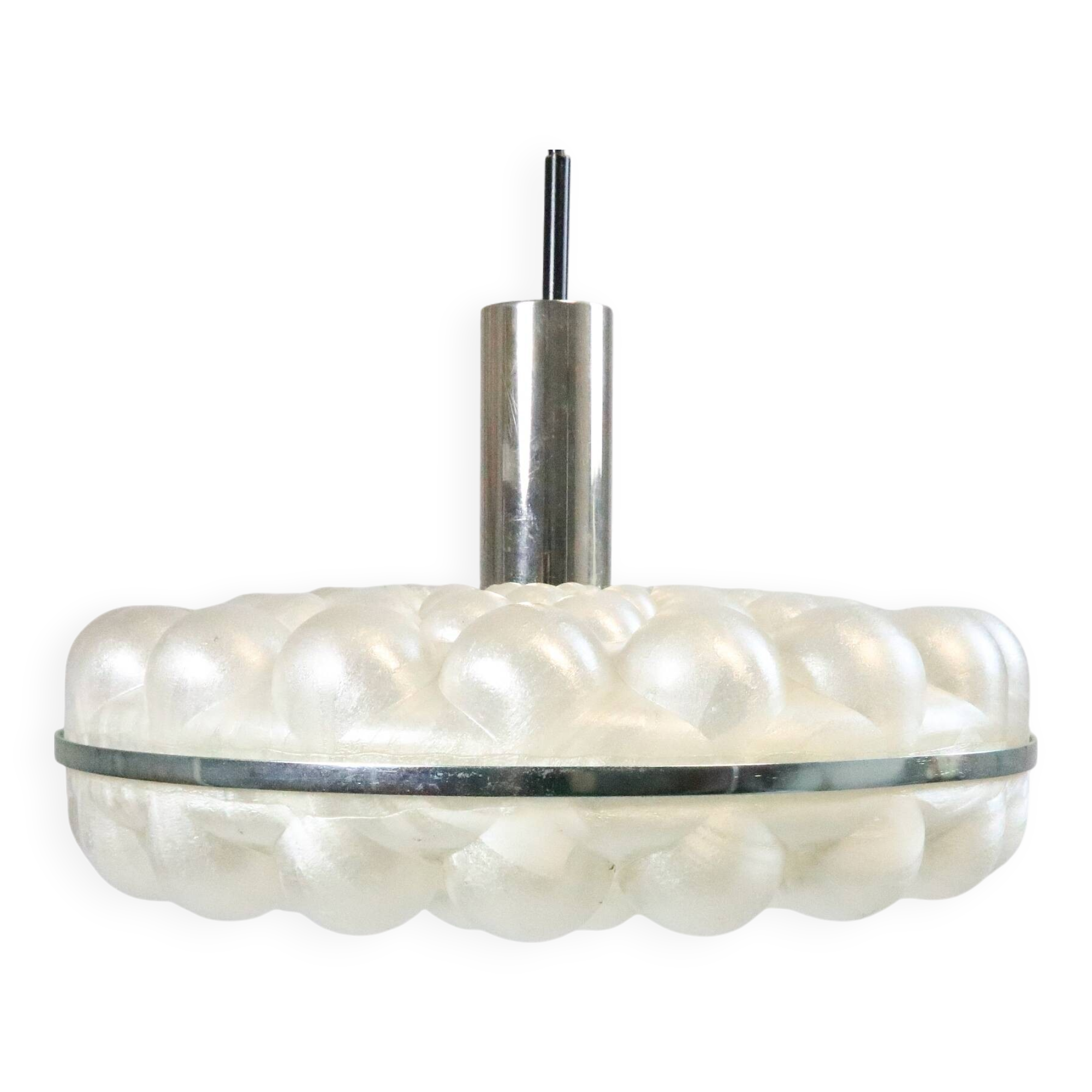 Extraordinary Vintage  Hanging Lamp, Big Bubbles, 1970s