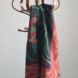 Wooden parrot coat rack