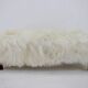 1930s Extraordinary Art Deco Ottoman in Sheepskin Upholstery, Czechoslovakia