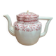 English teapot Wileman Foley Shelley RN148962 Dolly Varden red decoration