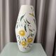 Hand painted daisies vase