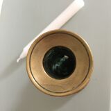 Brass pusher candle holder