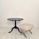 Carved vintage tripod side table, 1940s