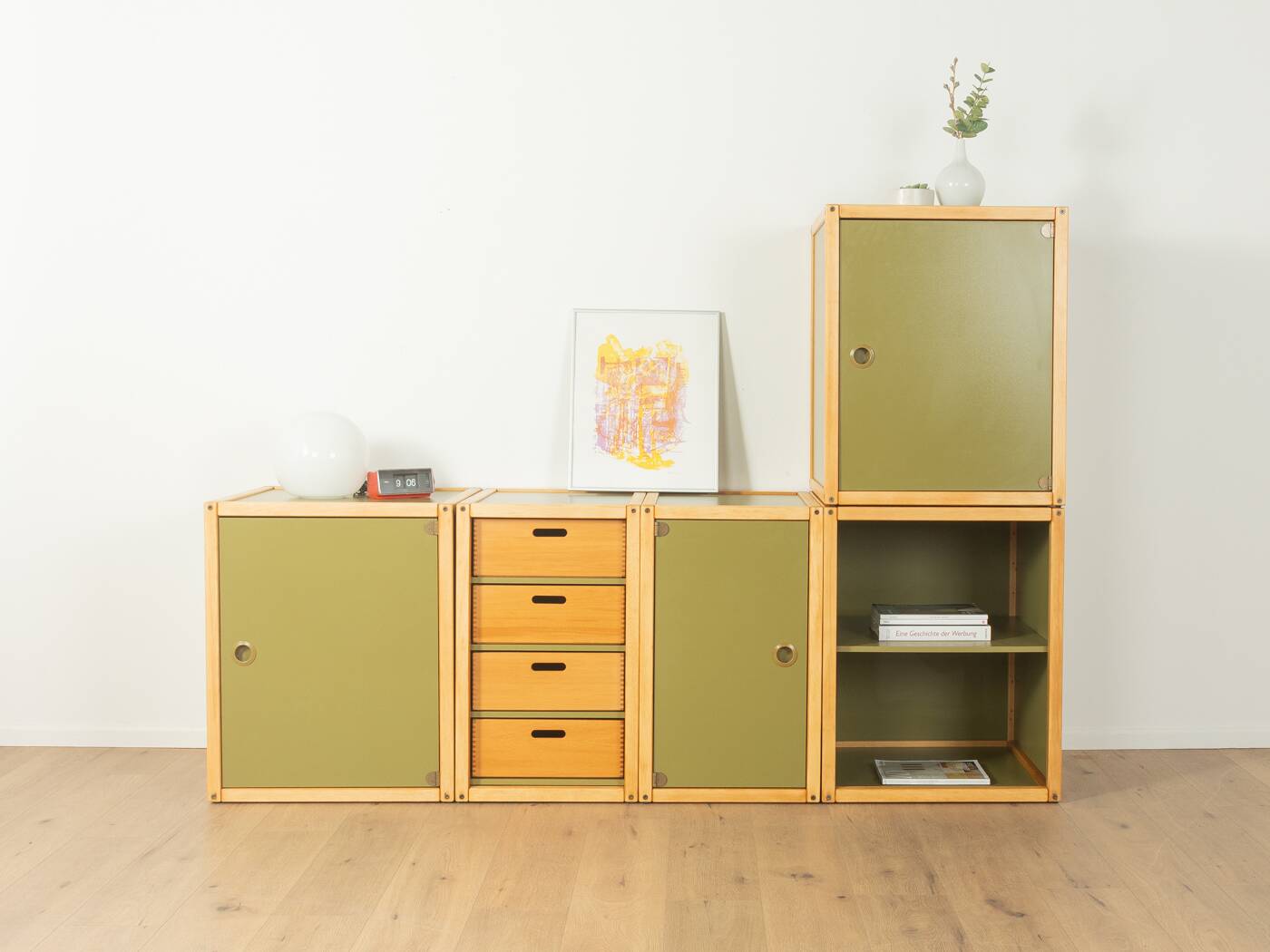 Five-piece profile system by Flötotto from the 1970s