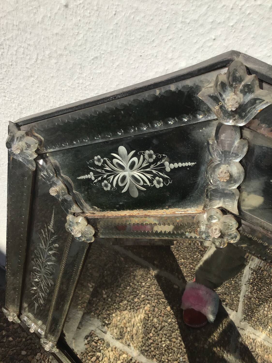 Venetian mirror, 19th century.