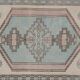 Vintage Turkish rug handmade 196x284 cm