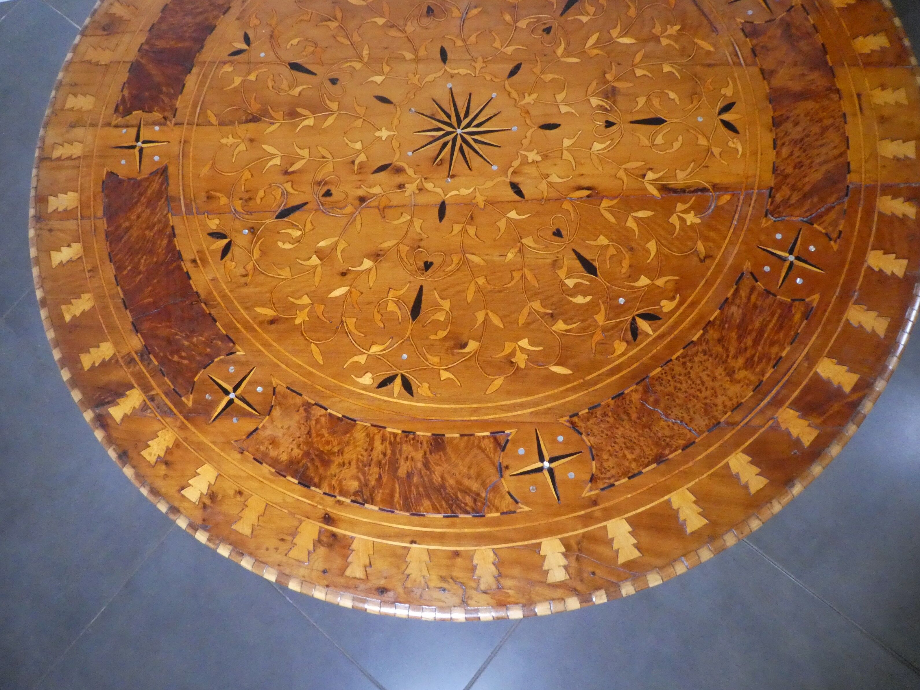 Moroccan coffee table