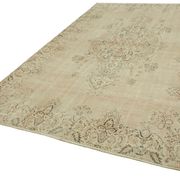 Tapis en laine 240 cm x 372 cm laine beige