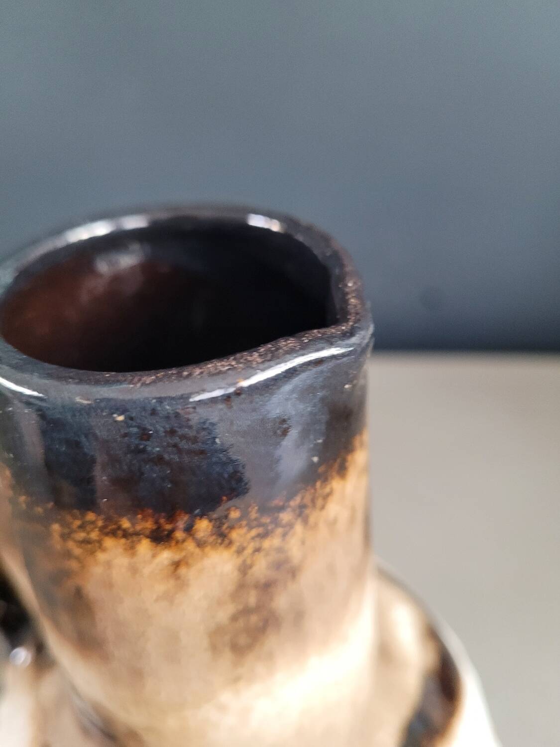 Dumler & Breiden ceramic pitcher vase, 105 4/22, Germany