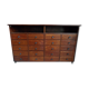 Armoire d’apothicaire en acajou vintage