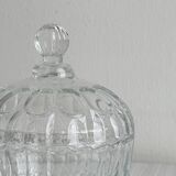 Antique glass candy box