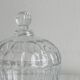 Antique glass candy box