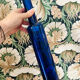 Vintage blue decanter