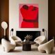 Canvas painting "close to you" 100x80cm signed Bodasca