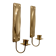 Pair of Mid-Century Swedish Brass Sconces