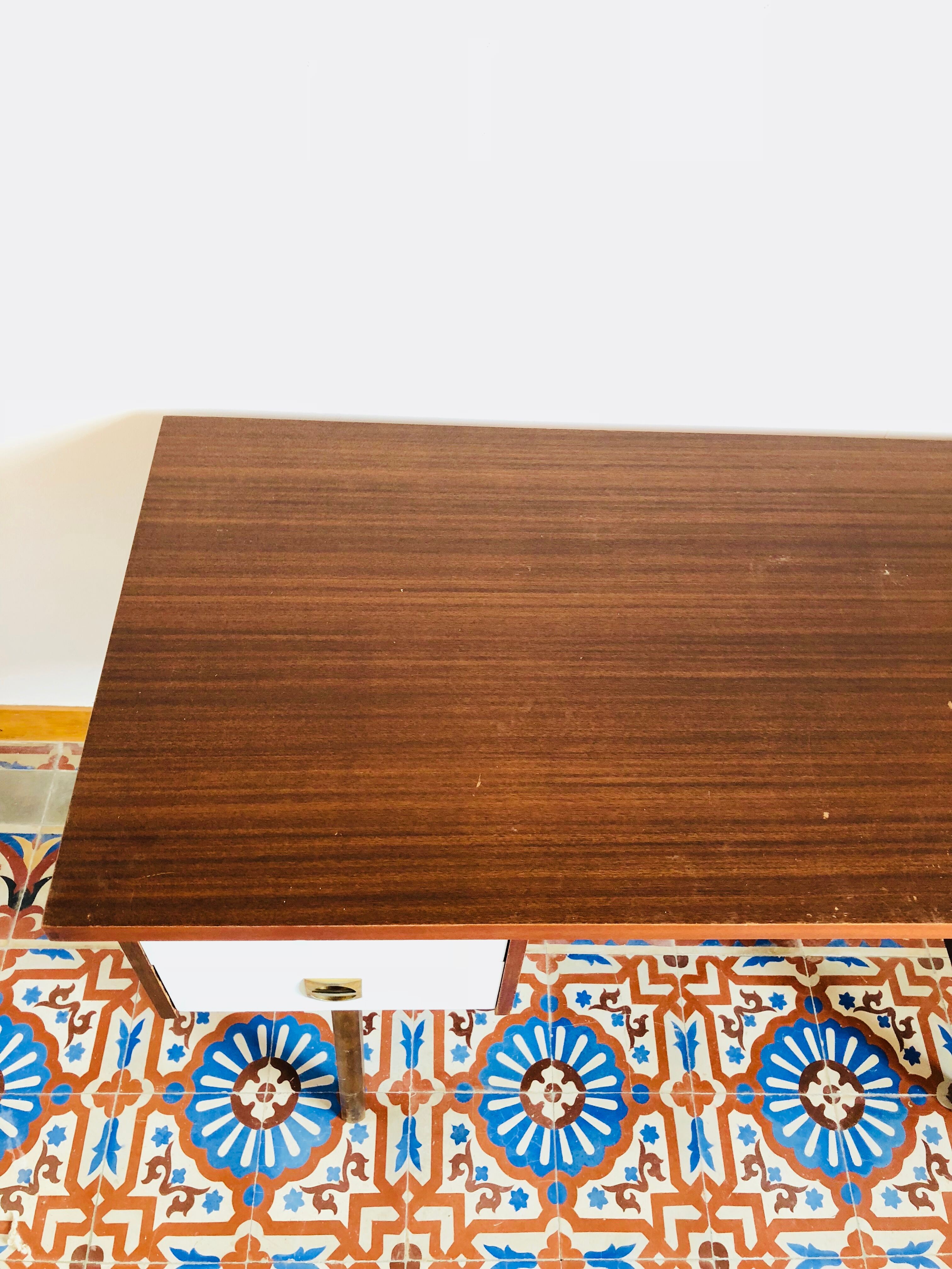 Vintage teak desk 1960