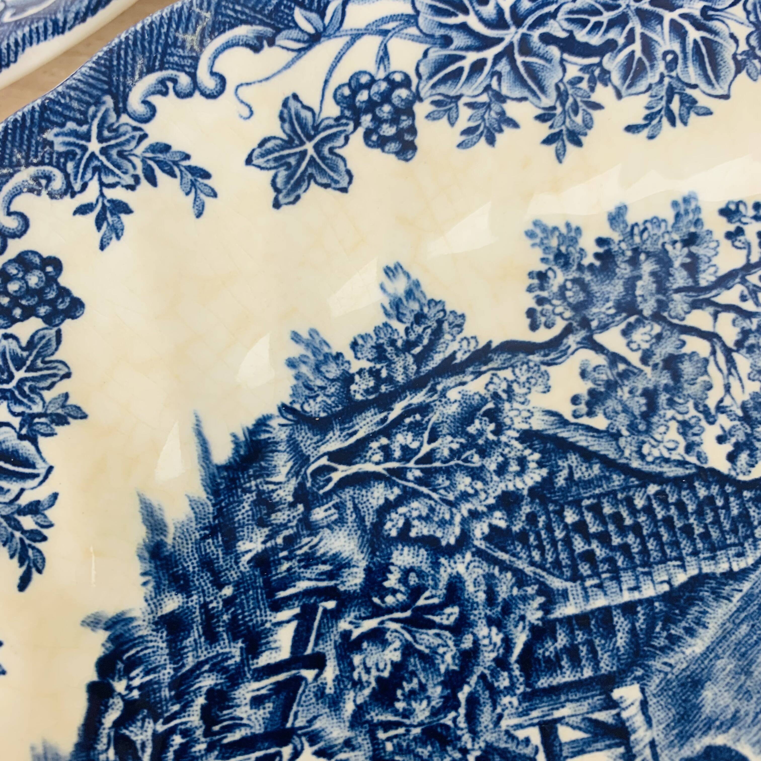 5 Myott The Brook English Ironstone Dinner Plates