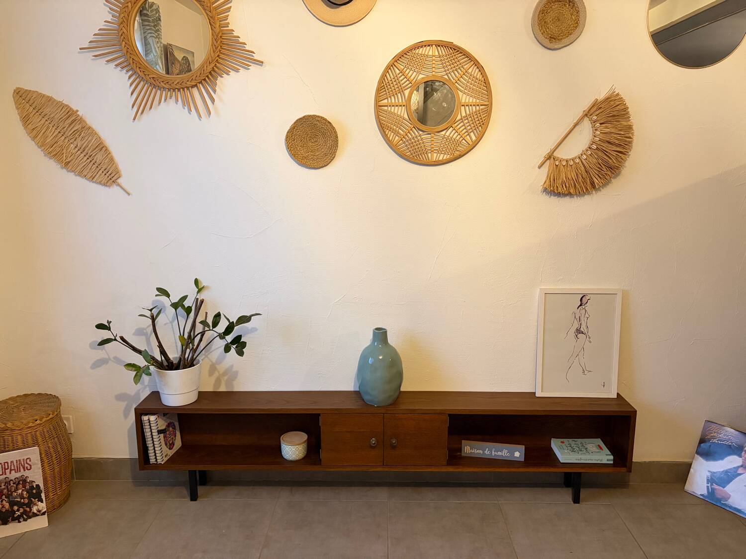 Enfilade basse vintage ( peu profonde )