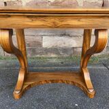 Louis Philippe Biedermeier console circa 1850 walnut