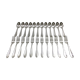 24 cutlery in silver metal