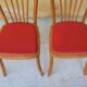 Pair of vintage bistro chairs