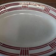 Ravier in earthenware from Badonviller iron clay