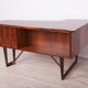 Mid Century Boomerang Rosewood Desk by Peter Løvig Nielsen, 1970s