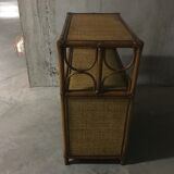 60s rattan buffet
