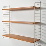 "Hylla” Scandinavian wall shelving system from the 1960s