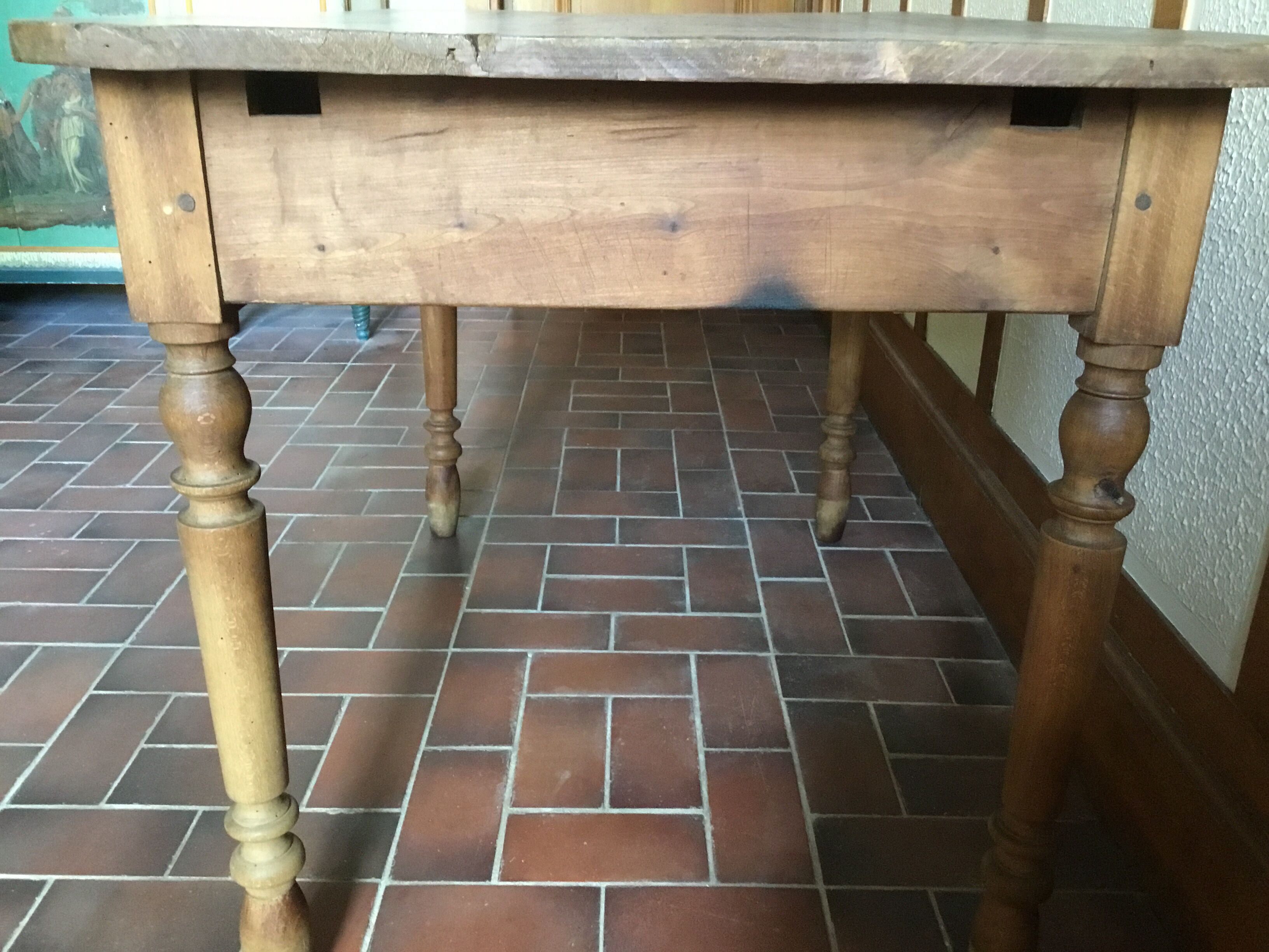 Old farm table