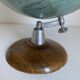 Vintage terrestrial globe 1960 Girard et Barrère wood - 29 cm